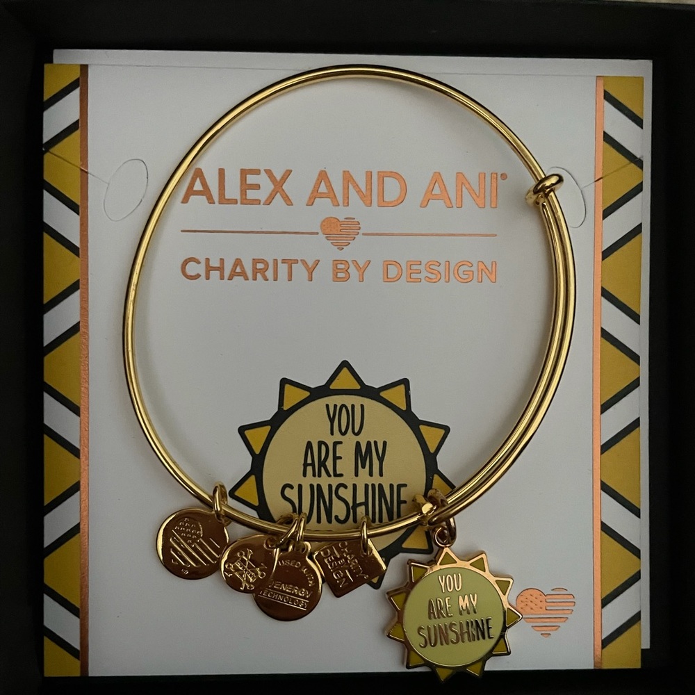 Alex and Ani “You Are My Sunshine” Bangle
